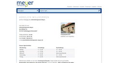 Desktop Screenshot of internistenpraxis-meyer.de